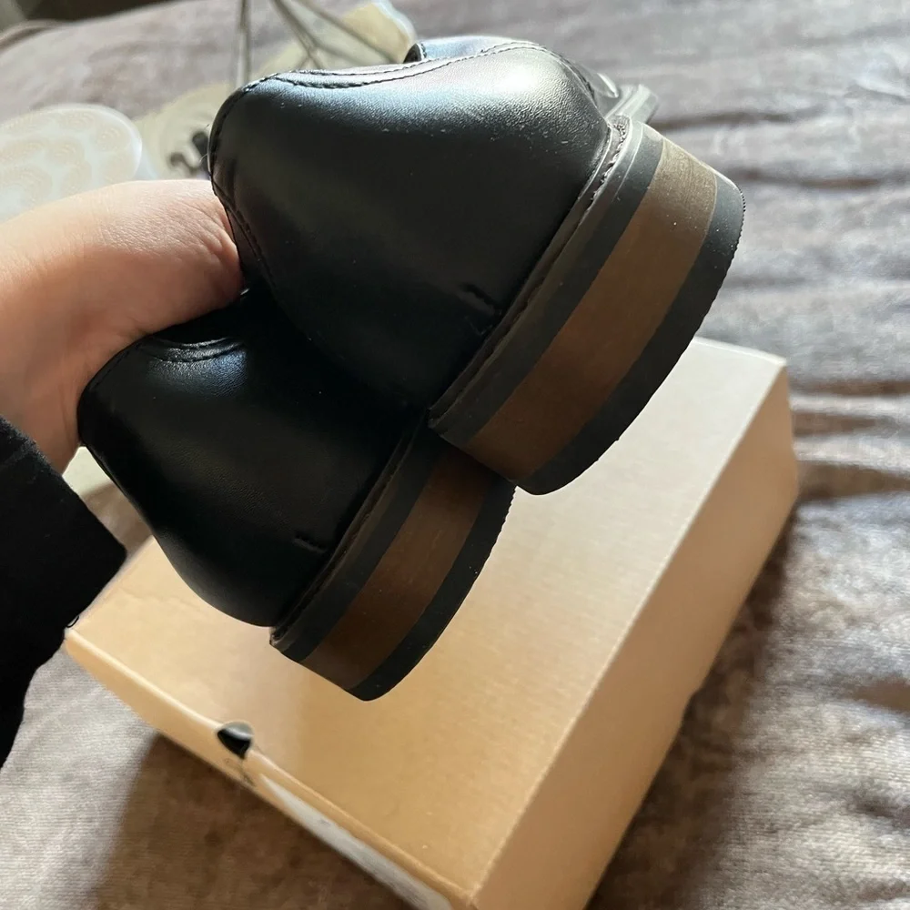 Men’s MIX No. 6 Black Leather Oxfords - Size 11M